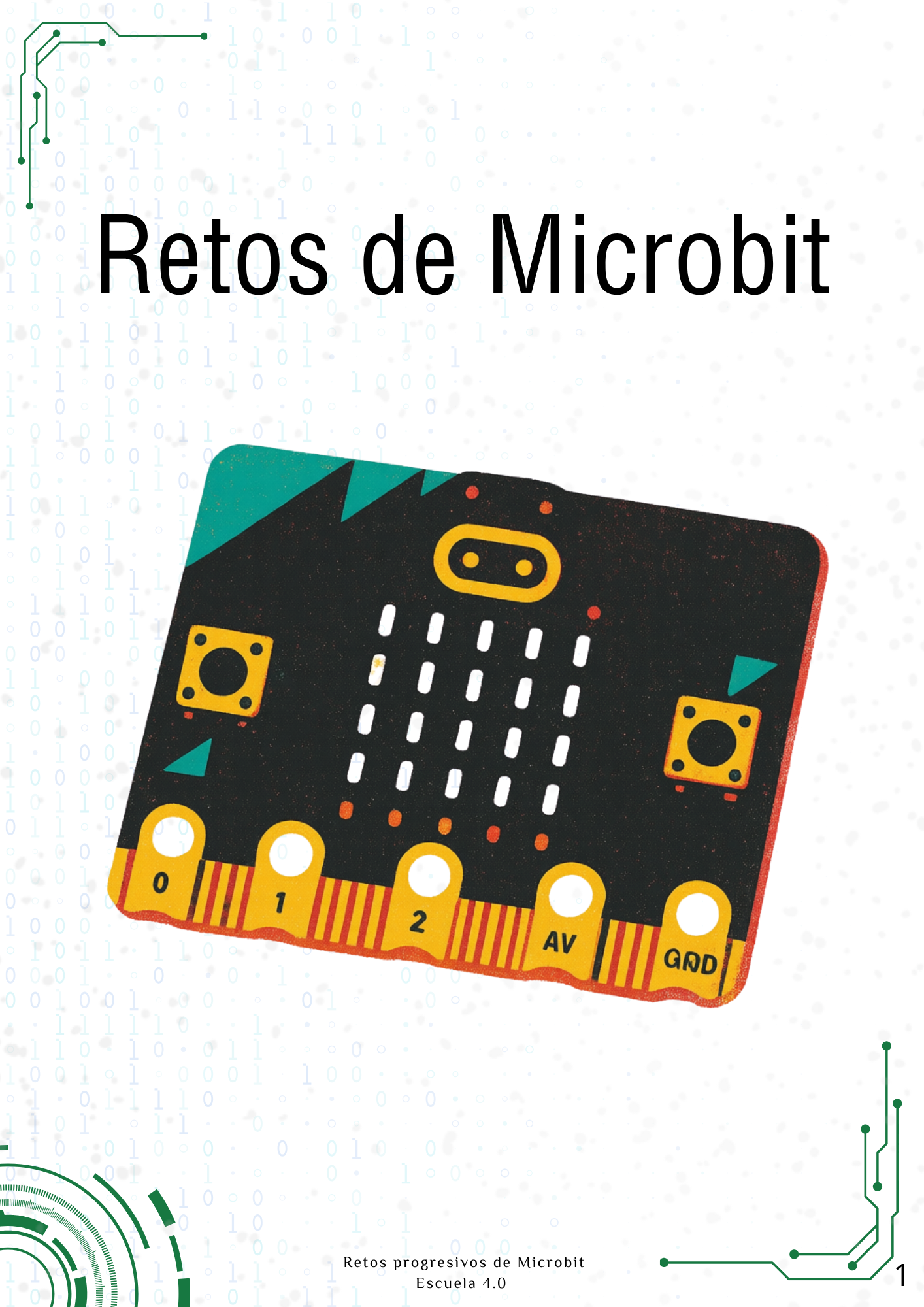 Portada Retos Microbit