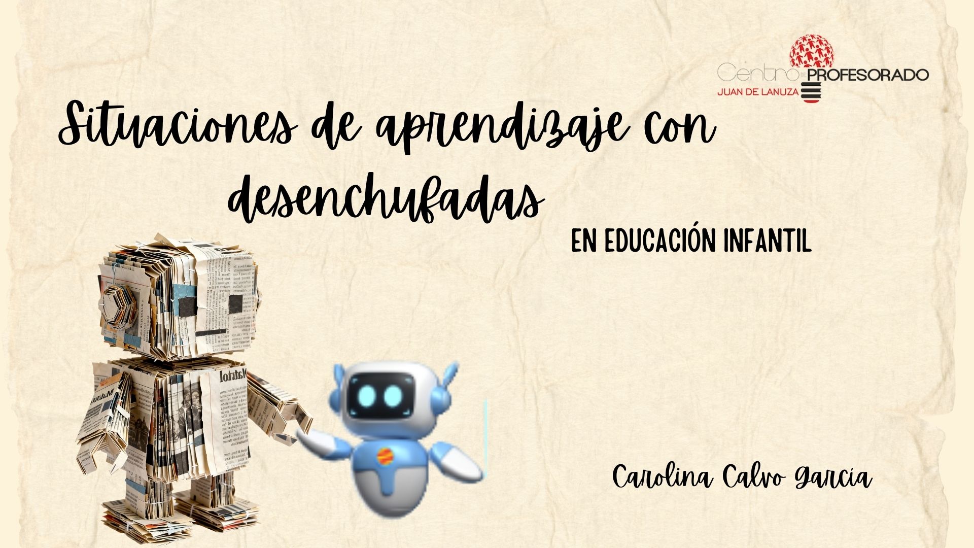 Taller 2. Diseña SdA con desenchufadas en infantil